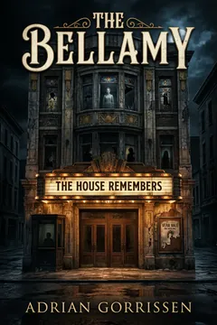 The Bellamy supernatural theatre thriller book cover by Adrian Gorrissen