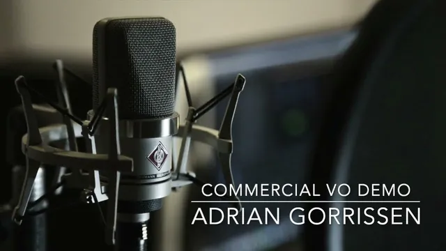 Preview image for Adrian Gorrissen’s commercial voiceover demo reel